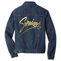 The Survivors Men Denim Jacket | Artistshot