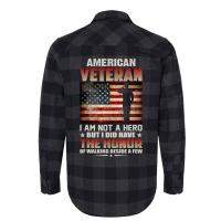 Soldier Honor Duty America American Veteran Honor Flannel Shirt | Artistshot