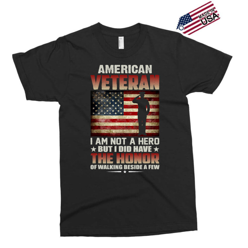 Soldier Honor Duty America American Veteran Honor Exclusive T-shirt | Artistshot