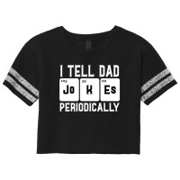 I Tell Dad Jokes Periodically Scorecard Crop Tee | Artistshot