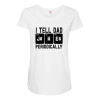 I Tell Dad Jokes Periodically Maternity Scoop Neck T-shirt | Artistshot