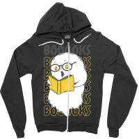 Trick Or Treat Spooky Books Halloween Graphic Nove Zipper Hoodie | Artistshot