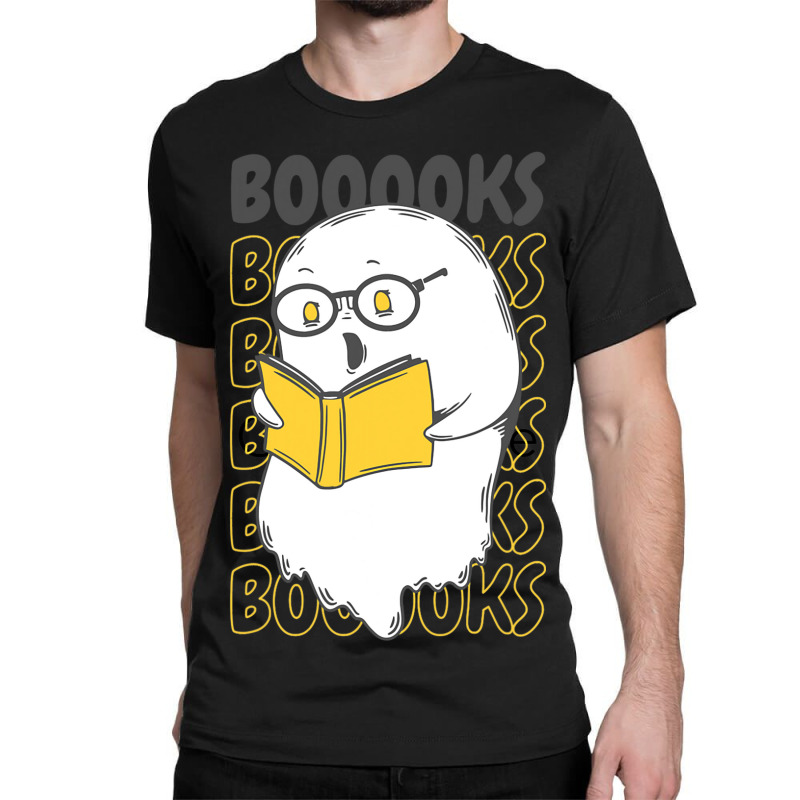 Trick Or Treat Spooky Books Halloween Graphic Nove Classic T-shirt by KreedJager | Artistshot