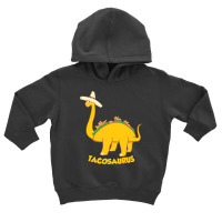 Taco Dinosaur Tacosaurus In Mexican Hat Cute Tacos Dino Lover Gift Toddler Hoodie | Artistshot