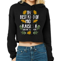 The Best Kind Of Mom Raises A Social Worker Gift Cropped Hoodie | Artistshot