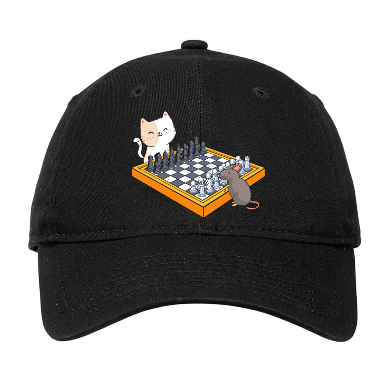 Cat Owner Chess Board Grandmaster Board Game Chess Adjustable Cap | Artistshot