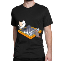 Cat Owner Chess Board Grandmaster Board Game Chess Classic T-shirt | Artistshot