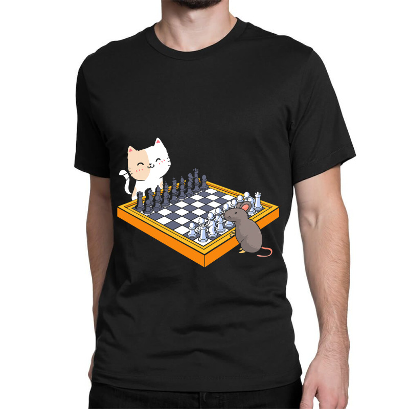 Cat Owner Chess Board Grandmaster Board Game Chess Classic T-shirt | Artistshot