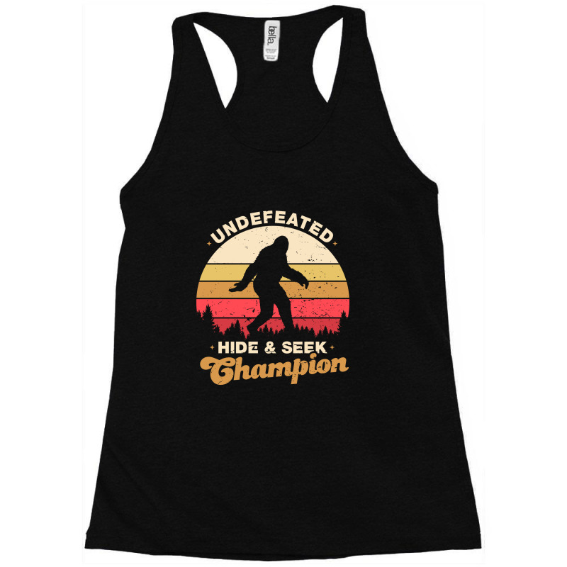 Hide And Seek Champion Undefeated 2 Racerback Tank by hoseptrinty | Artistshot