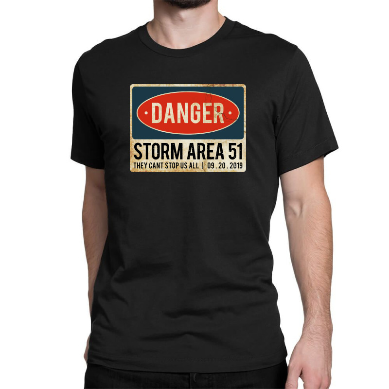 Storm Area 51 E Classic T-shirt | Artistshot