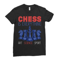 Checkmate Chess Player Gift Chess Grandmaster Ches Ladies Fitted T-shirt | Artistshot