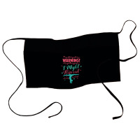 Warning! I Might Flip Out At Any Moment Funny Gymnast Girl Waist Apron | Artistshot