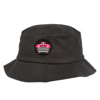 Private Beer Fridge Warning Sign Circle 30628733 Bucket Hat | Artistshot