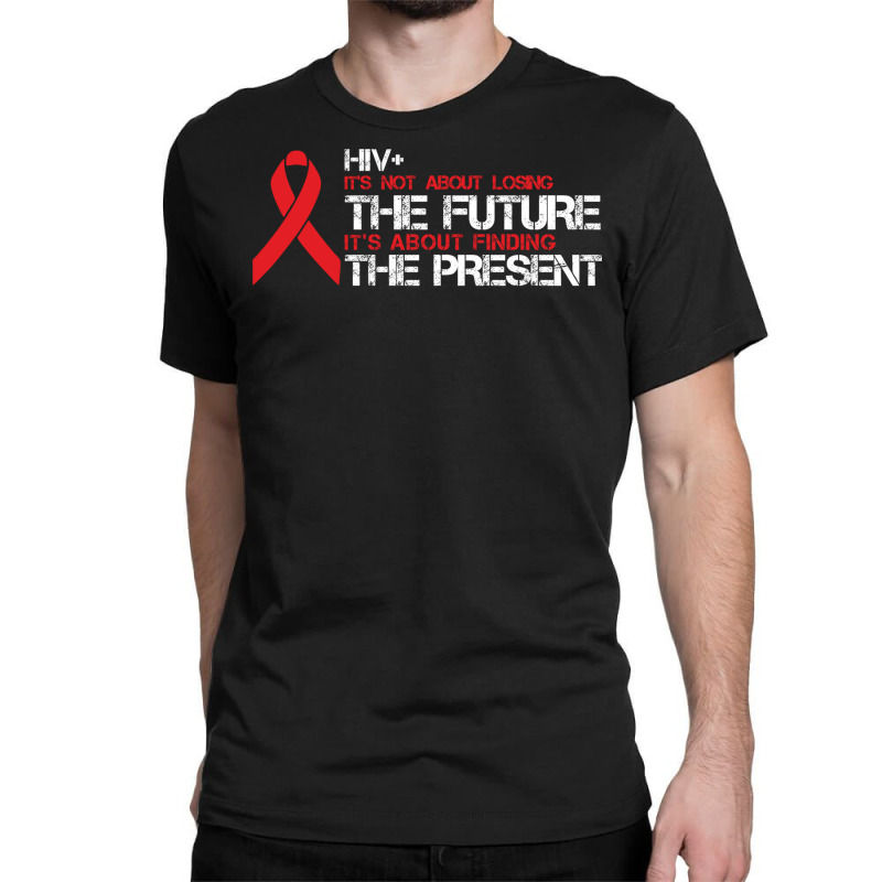 World Aids Awareness Day Ribbon Classic T-shirt by EdahArt | Artistshot