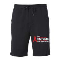 World Aids Awareness Day Ribbon Fleece Short | Artistshot