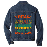 Vintage Old School 1970 One Of Kind Well Angel Limited Edition 2020 Men Denim Jacket | Artistshot