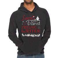 Freelance Writer Xmas Job Funny Christmas Vintage Hoodie | Artistshot