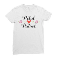 Petal Patrol Heart Floral Cute Wedding Ceremony Gifts For Girl Carryin Ladies Fitted T-shirt | Artistshot