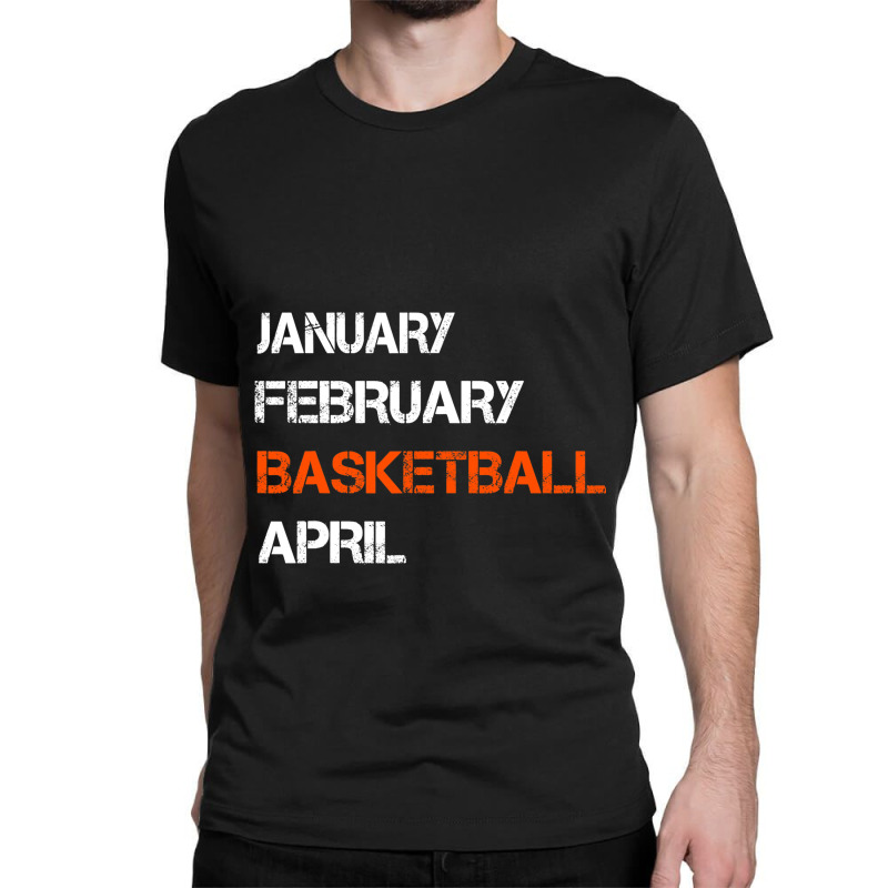 College Basketball Season January February Basketb Classic T-shirt by GiovayPool | Artistshot