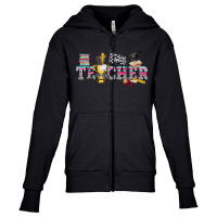 Race With Teacher Elements Youth Zipper Hoodie | Artistshot