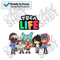 Toca Boca Toca Boca 2021 Toca Life World Sublimation Transfer | Artistshot