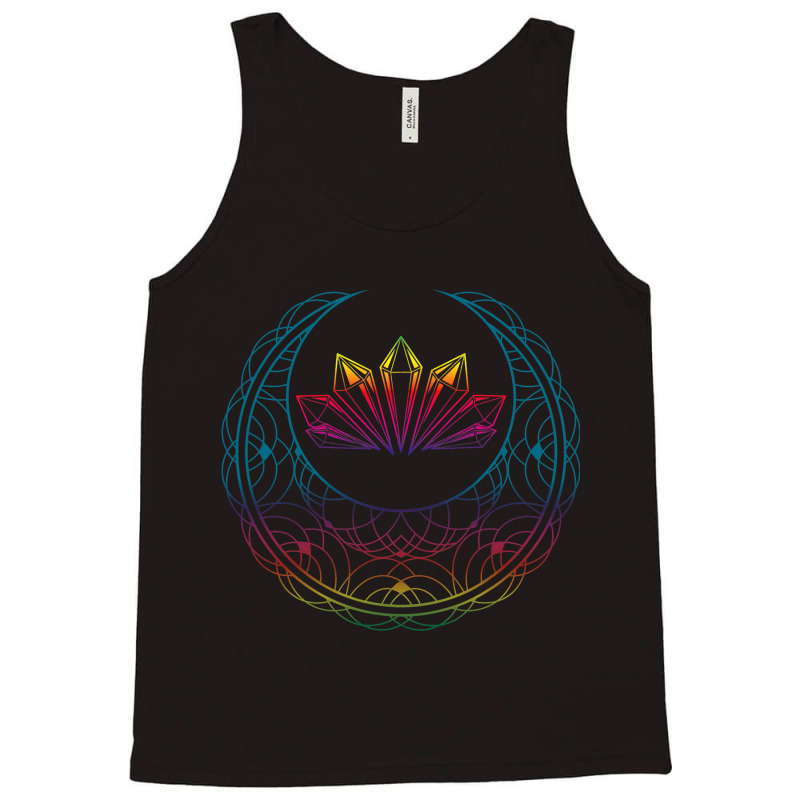 Colorful Crystals Stargazer Luna Stars Celestial B Tank Top by CalliopEasley | Artistshot