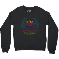 Colorful Crystals Stargazer Luna Stars Celestial B Crewneck Sweatshirt | Artistshot