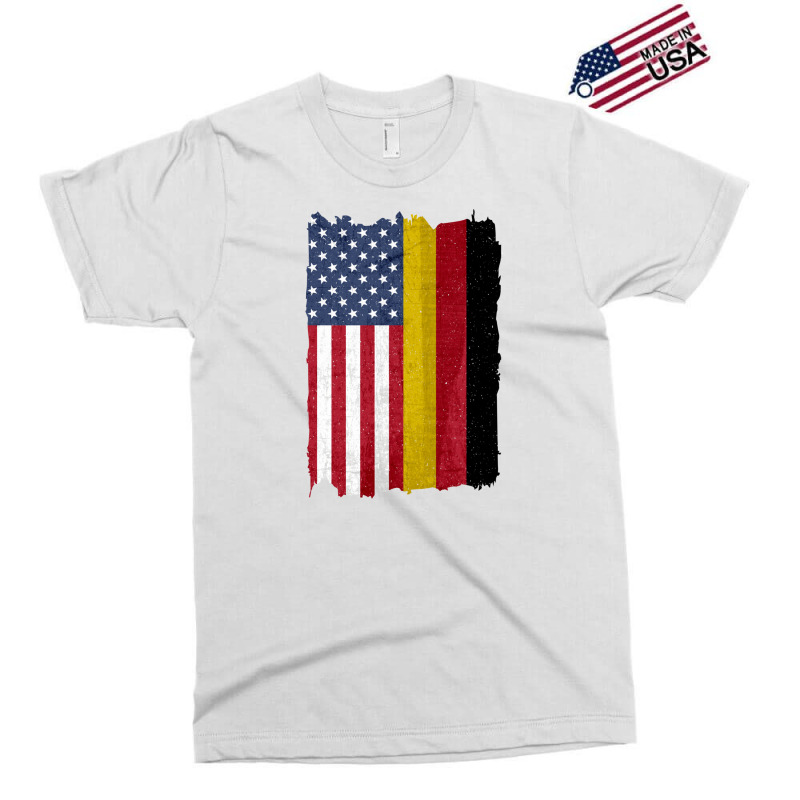 United States With Germany Flag Mix Us And German Country Flags Exclusive T-shirt by EdahArt | Artistshot