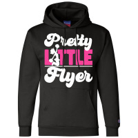 Cheer Cheerleading Pretty Little Flyer 1 Champion Hoodie | Artistshot