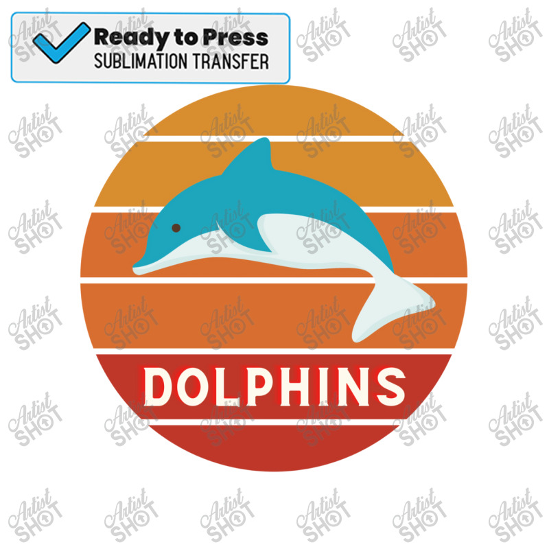 Dolphins City Green 3 Sublimation Transfer | Artistshot