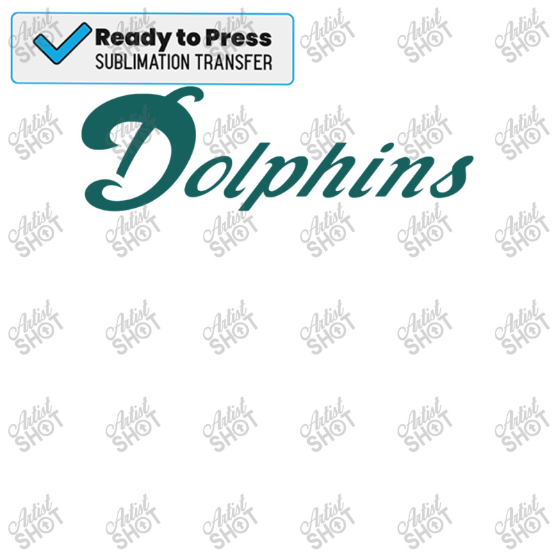 Dolphins Miami Sublimation Transfer | Artistshot