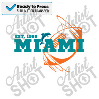 Miami Est 1966 Football Sublimation Transfer | Artistshot