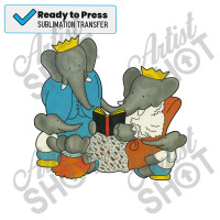 Babar And His Family Kids 80s Sublimation Transfer | Artistshot