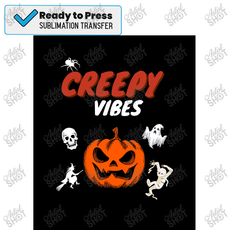 Halloween Funny Pumpkin Poster Copy Sublimation Transfer | Artistshot