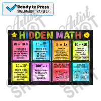 Math Classroom Poster, Hidden Math, Math Lover, Back To School, Welcom Sublimation Transfer | Artistshot