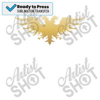 Golden Two Headed Eagle Medieval Empire Symbol Wargaming Sublimation Transfer | Artistshot