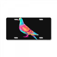 Colorful Pigeon Birding Pigeons Racing Birds Breed License Plate | Artistshot