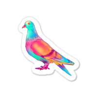 Colorful Pigeon Birding Pigeons Racing Birds Breed Sticker | Artistshot