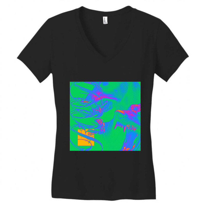 1goonie Goonie Sws Slayworld Pluggnb Psychedelic A Women's V-Neck T-Shirt by AyderStoner | Artistshot