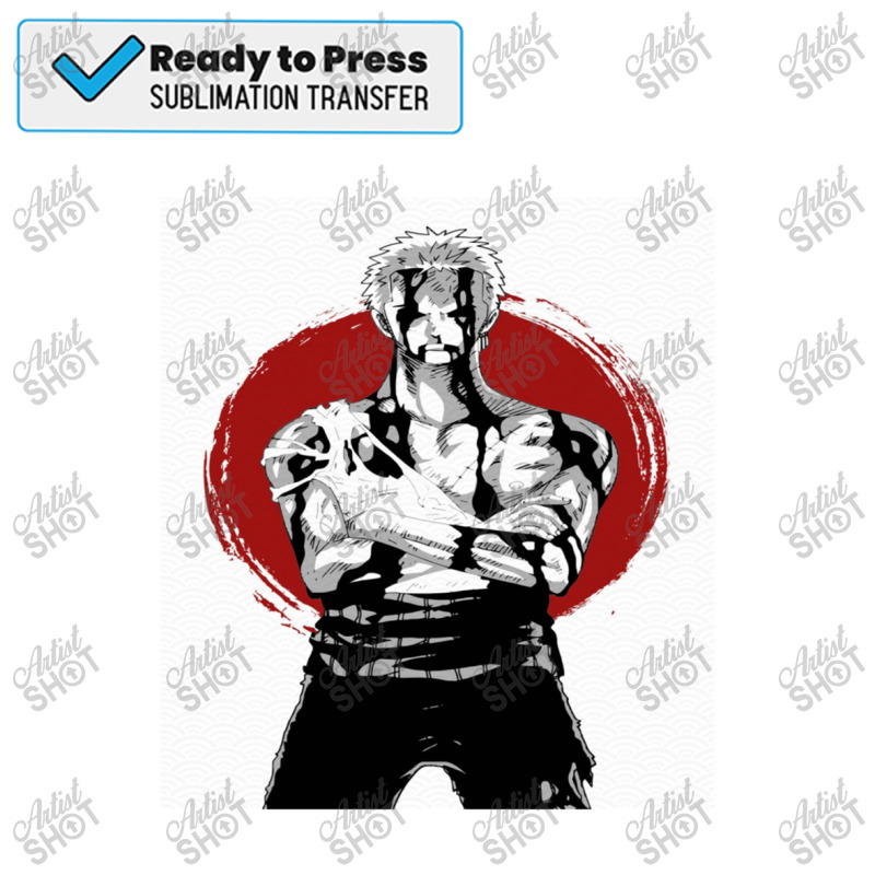 One Piece Roronoa Zoro 1 Sublimation Transfer by JeffreyErfle | Artistshot