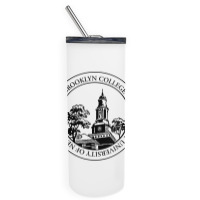 Brooklyn, College Skinny Tumbler | Artistshot