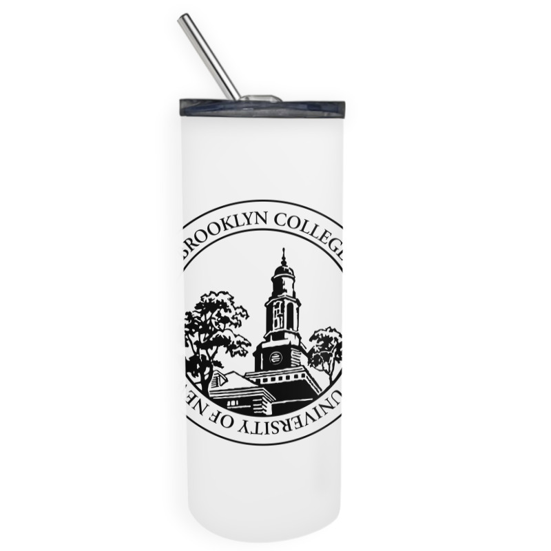 Brooklyn, College Skinny Tumbler | Artistshot