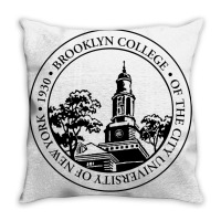 Brooklyn, College Throw Pillow | Artistshot