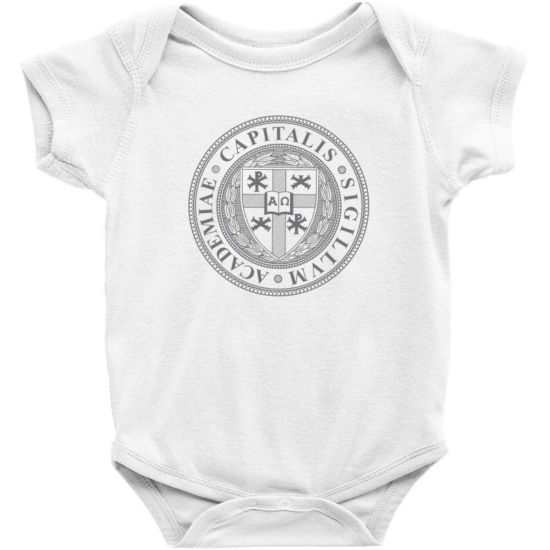 Capital, University Baby Bodysuit by lansar | Artistshot