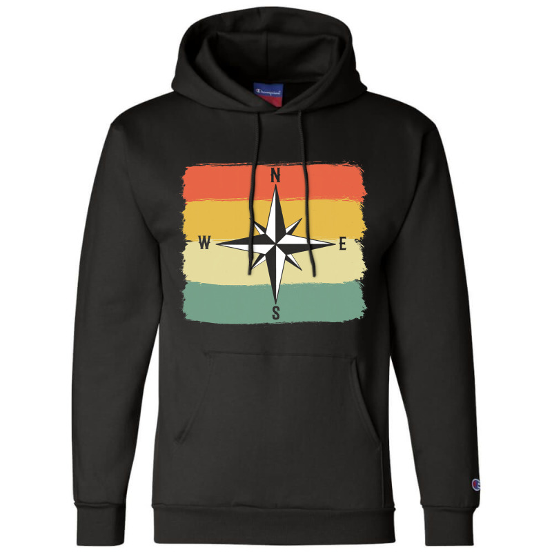 Compass Navigation Seamen Or Sailor Champion Hoodie by LaquaKreger | Artistshot