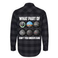 Funny Airline Pilot Art Aviation Instruments Airpl Flannel Shirt | Artistshot