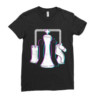 Chess Pieces Checkmate Chess Player Grandmaster Ladies Fitted T-shirt | Artistshot