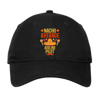 Cinco De Mayo Nacho Average Airline Pilot Adjustable Cap | Artistshot