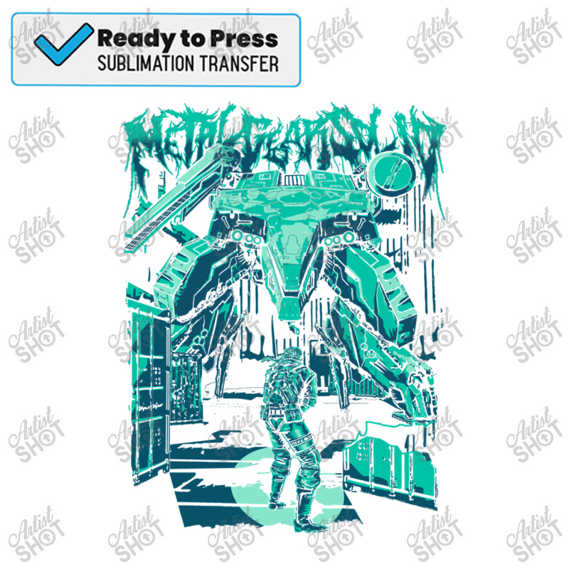 Metal Gear Solid Fan Art Alt2 1 Sublimation Transfer | Artistshot