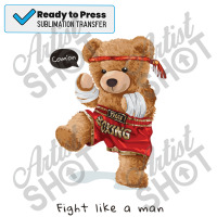 Cute Adorable Muayhai Kickboxingeddybear Sublimation Transfer | Artistshot